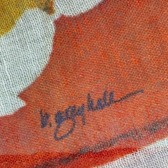 Great Hall Design Lightweight Sarong Beach Coverup 38 X 90 Shells Coastal Resort - Picture 8 of 13